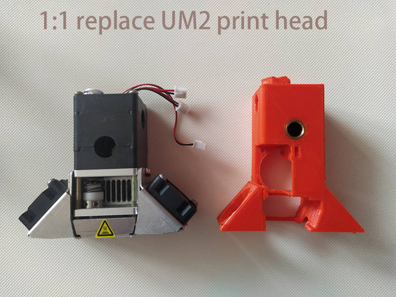 UM2 CR10 pint head 3010 fan 1.75 filament 4mm pipe print at once cheap 