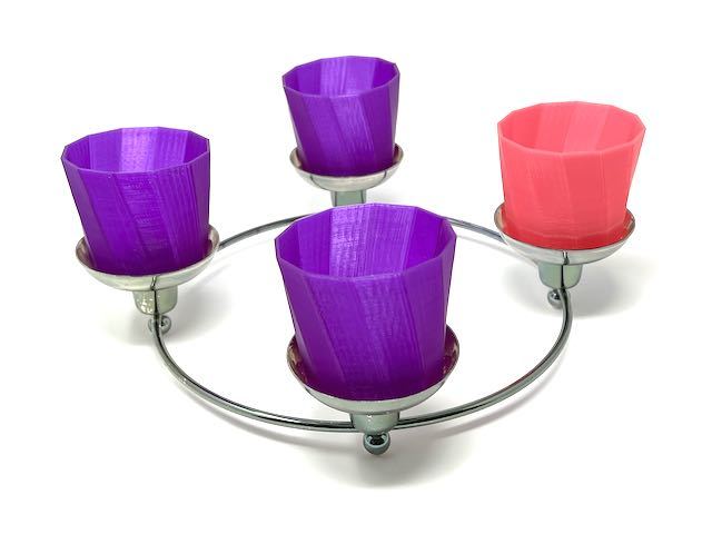 Advent Wreath Candle Holder