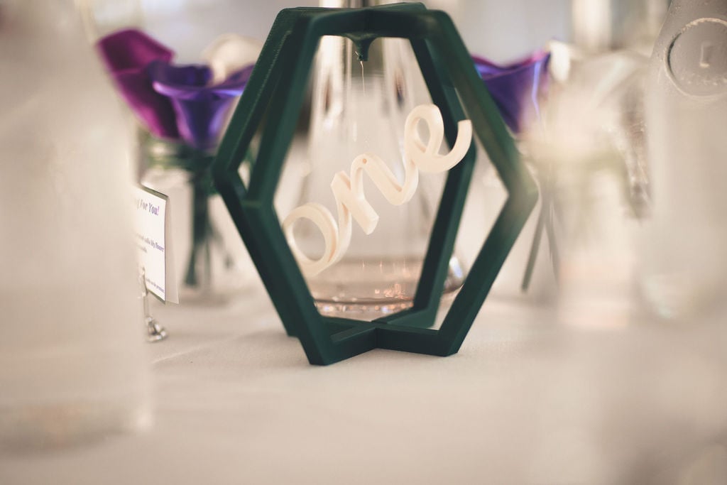 Hanging table numbers