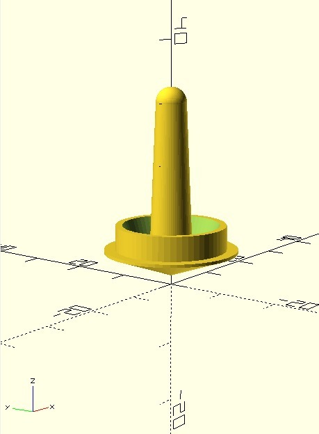 Trompo para impresión 3D