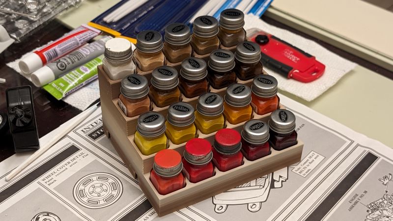 Testors Paint Bottle Tray New Awesome!