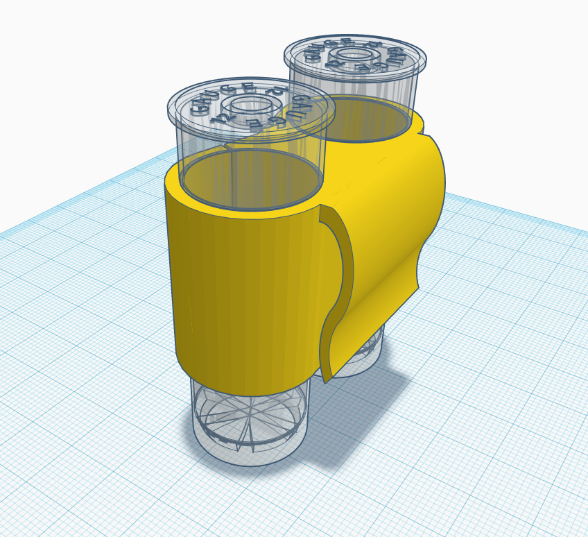 12 gauge 2 shell holder (12/70)