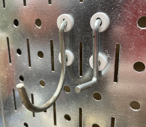 Hole Insert for Wall Control Metal Pegboard