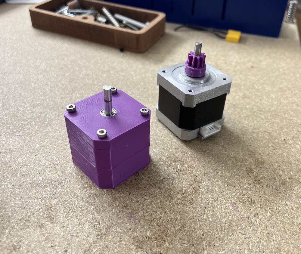 Nema17 2-stage planetary gearbox 10:1
