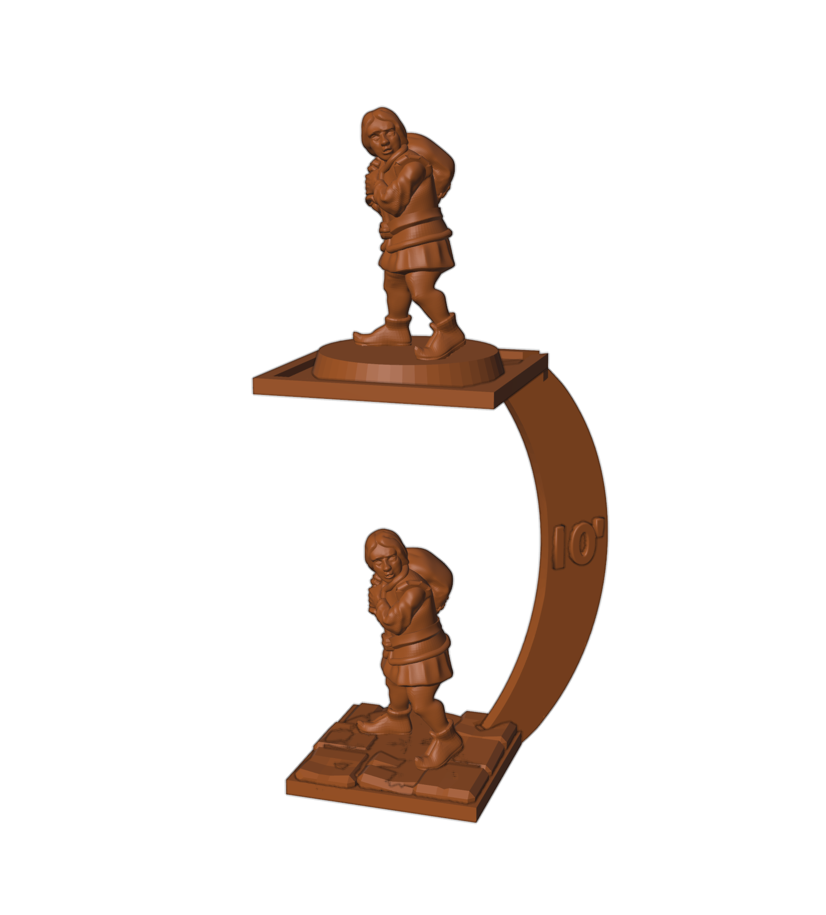 Stackable dungeon flight stand