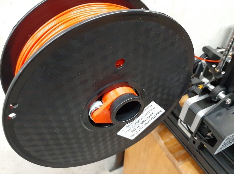 Filament spool roller for Ender by Hemi345 - Thingiverse