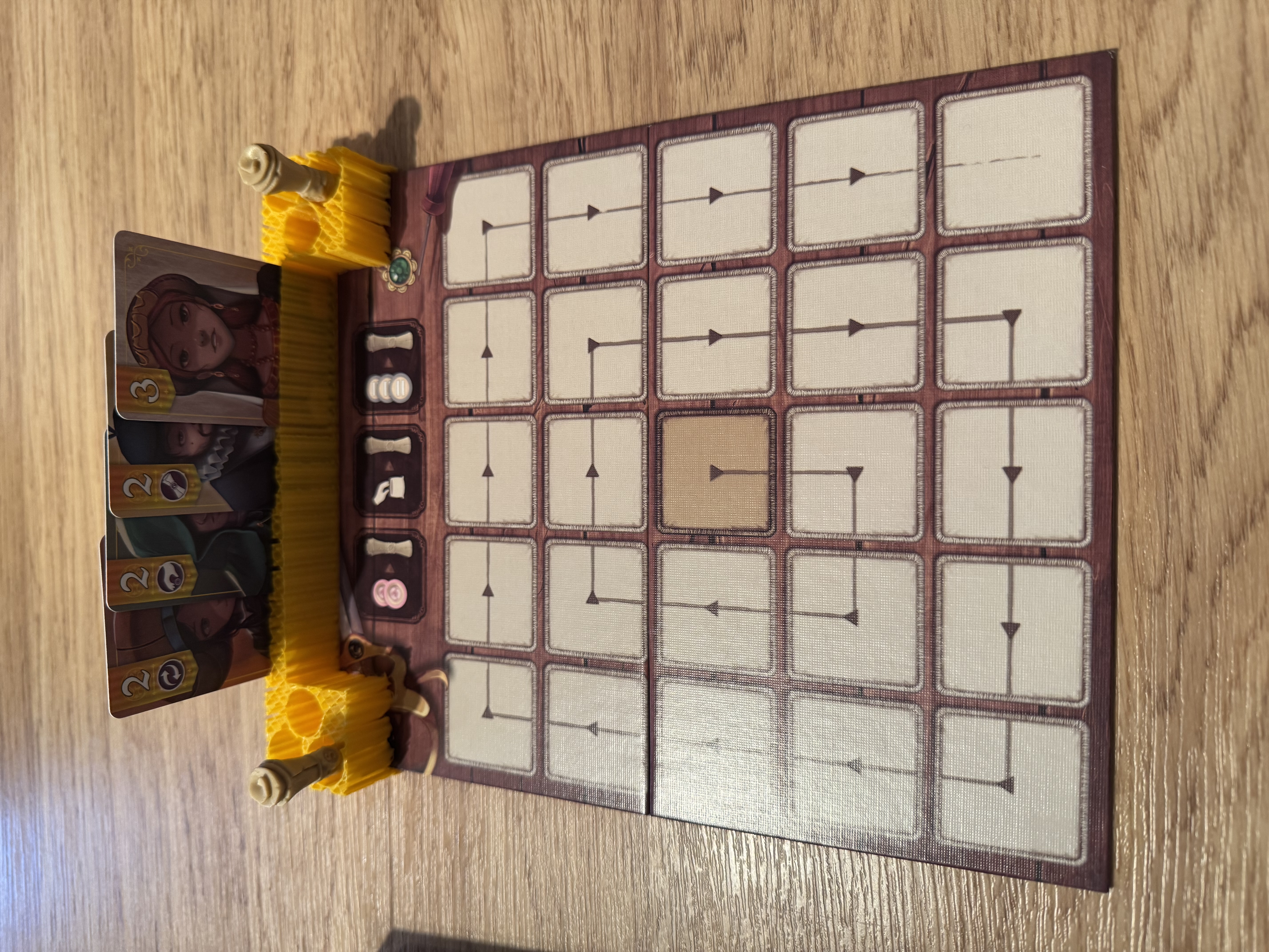 Splendor Duel Insert with card display