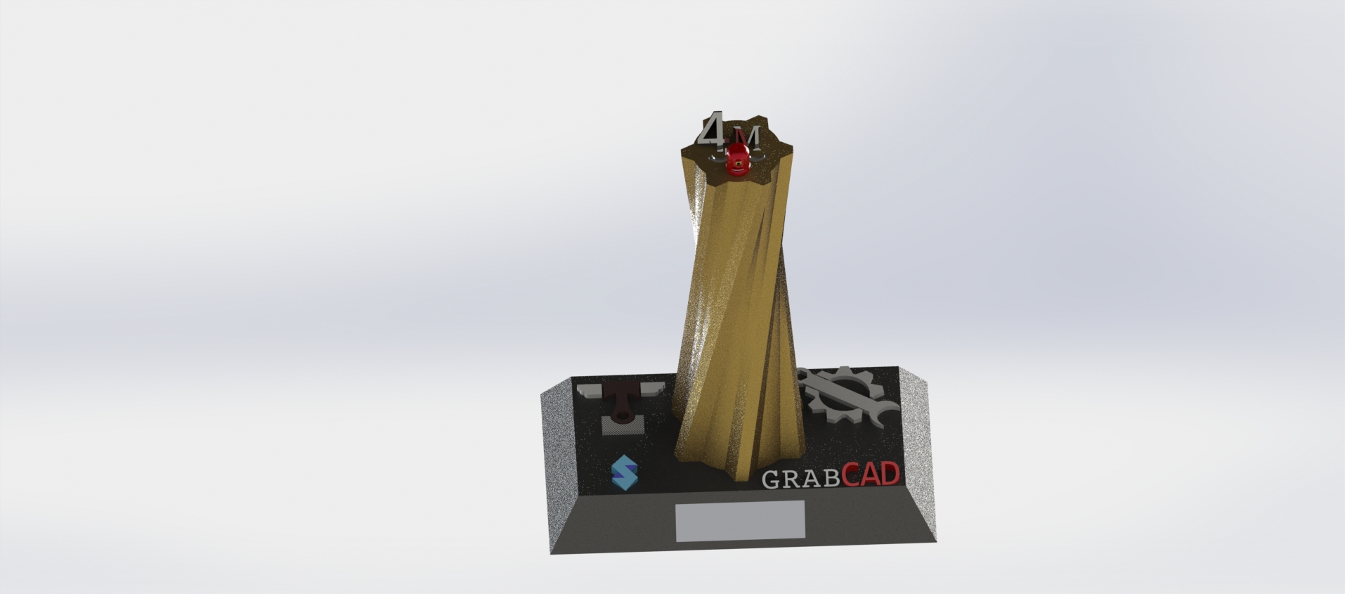 NEW 4MILLION MEMBER CHALLENGE TROPHY