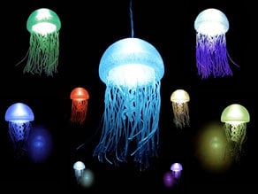 Jellyfish LED Light (diffuser)  - use on standard Christmas LED lights!