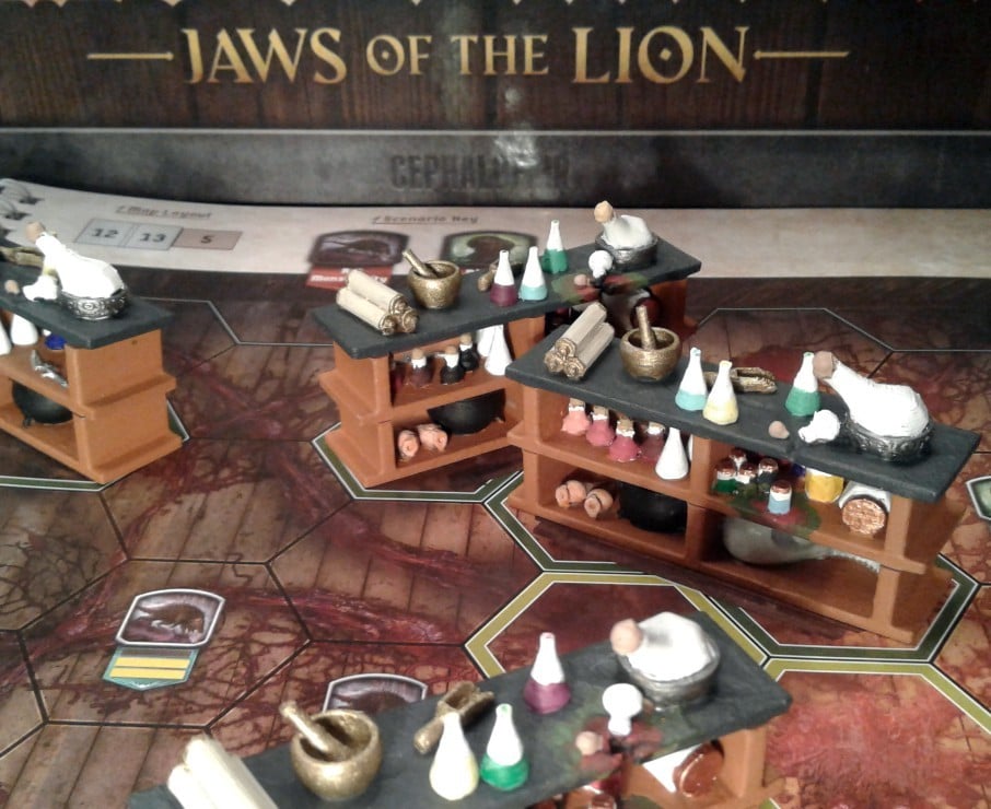 Jaws of the Lion: Alchemist Bench