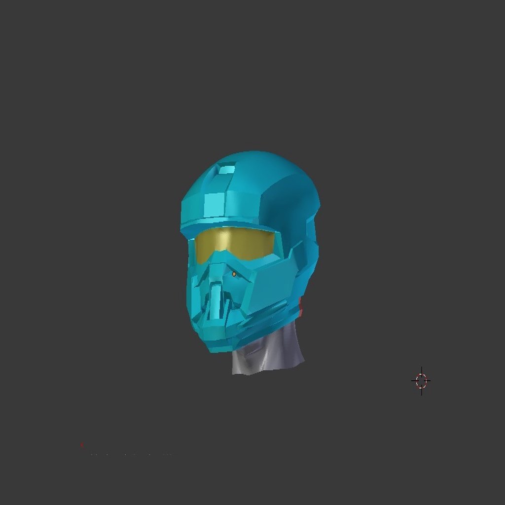 Halo Reach - EOD Helmet (without Re-Breathers)