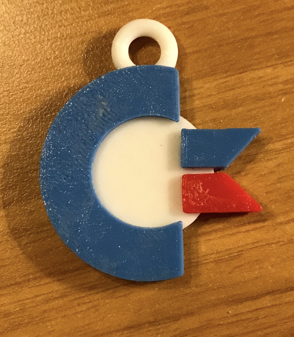 Commodore keychain