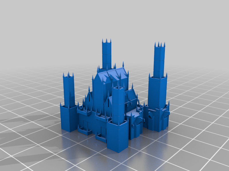 massive gothic terrain dump - 40k - lp