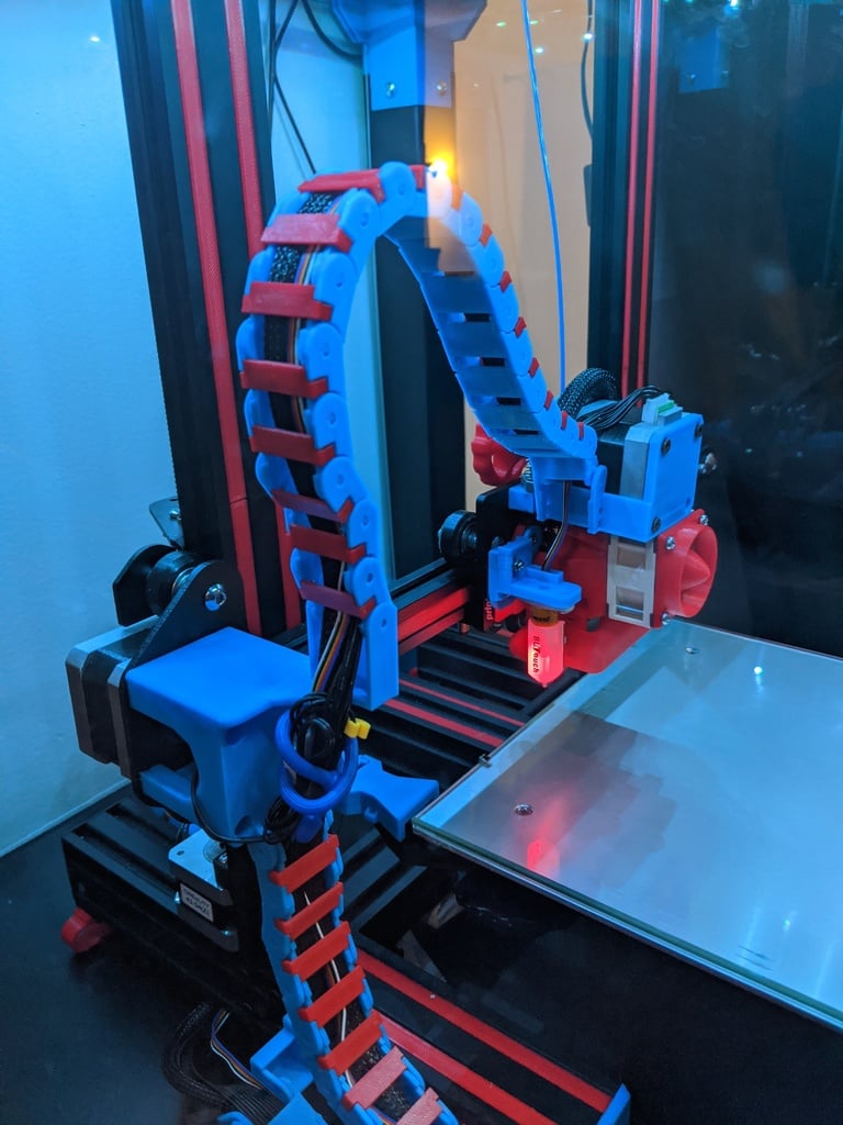 Ender 3/Pro Gantry Cable Chain Adapter for Direct Drive
