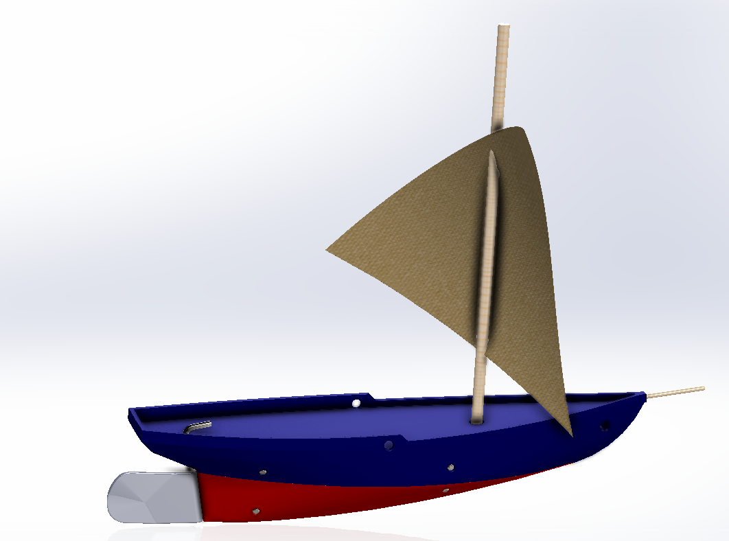 Bluenose Sailing Model