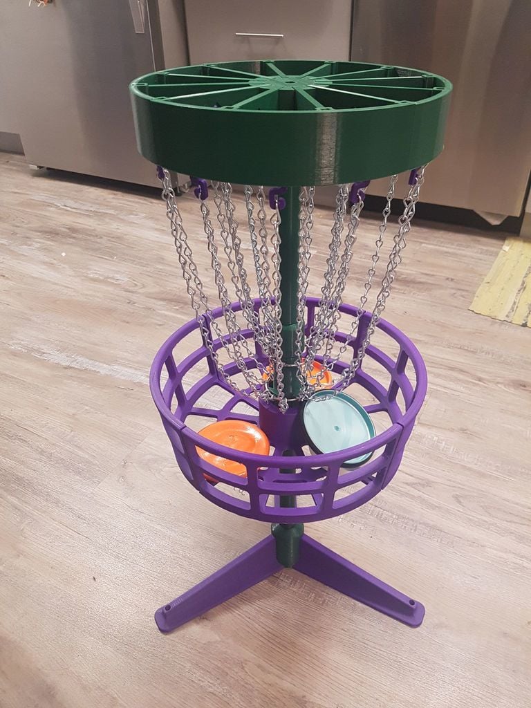Disc Golf Basket for Mini Discs