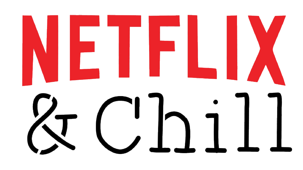 Netflix & Chill stencil