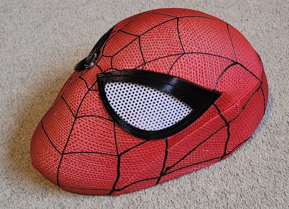 Spider-Man faceshell mask V3 with lenses