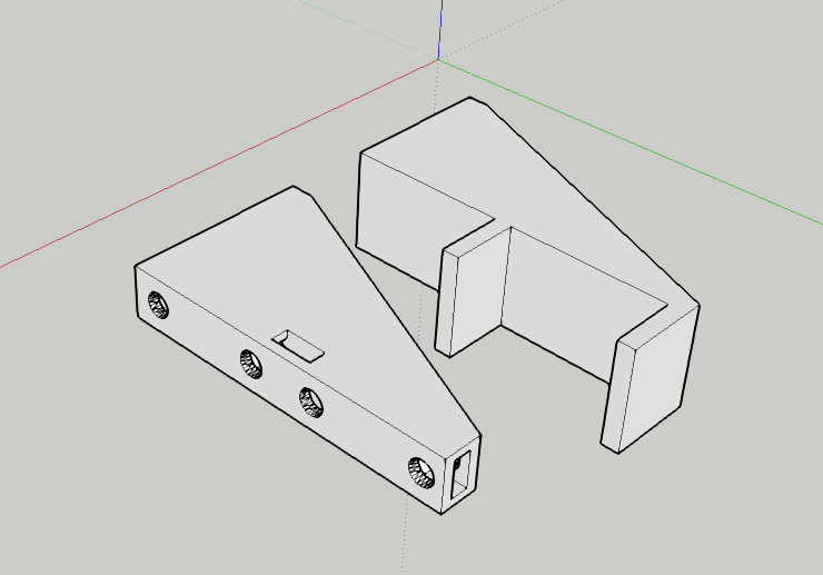 2U Under Desk Rack Mount
