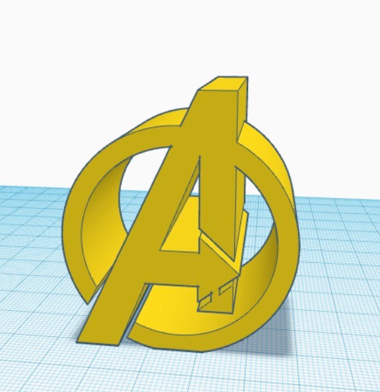 Desktop Object: The Avengers Logo