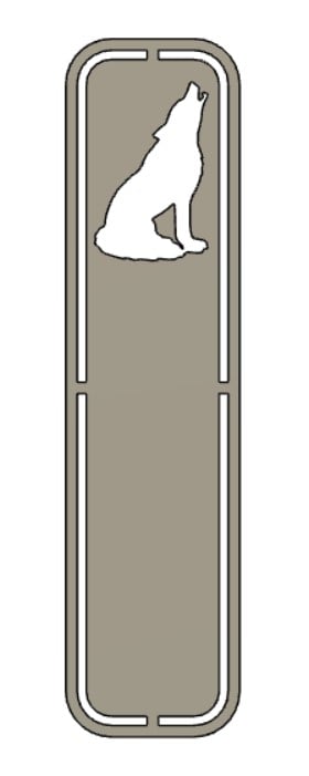 Wolf Bookmark