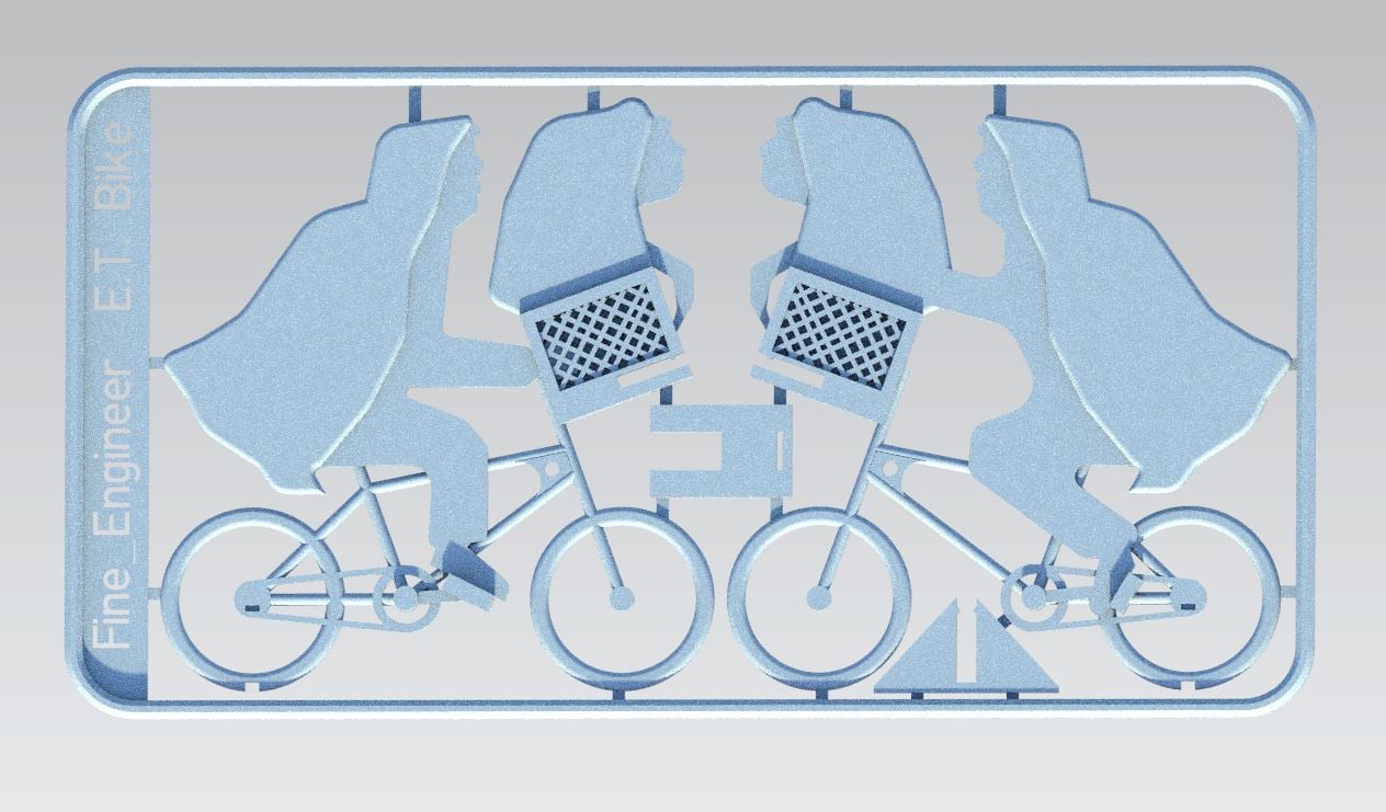 E.T. on bike kit card