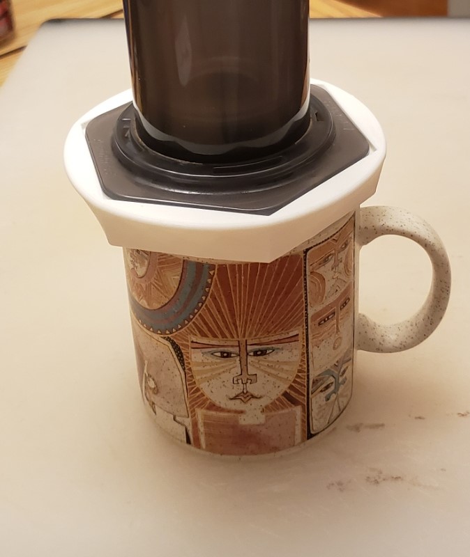 Aeropress riser