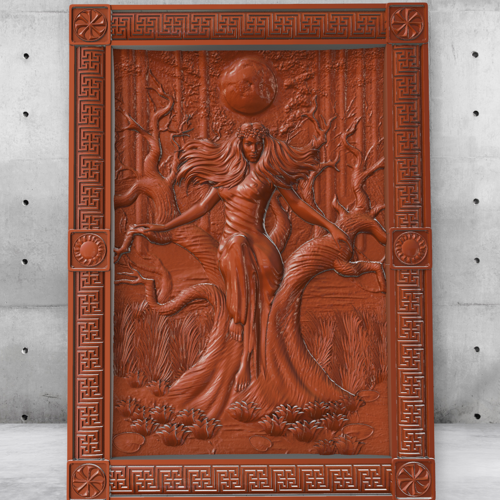 Mara - Slavic Evil Goddess, Witcher (FOR CNC)