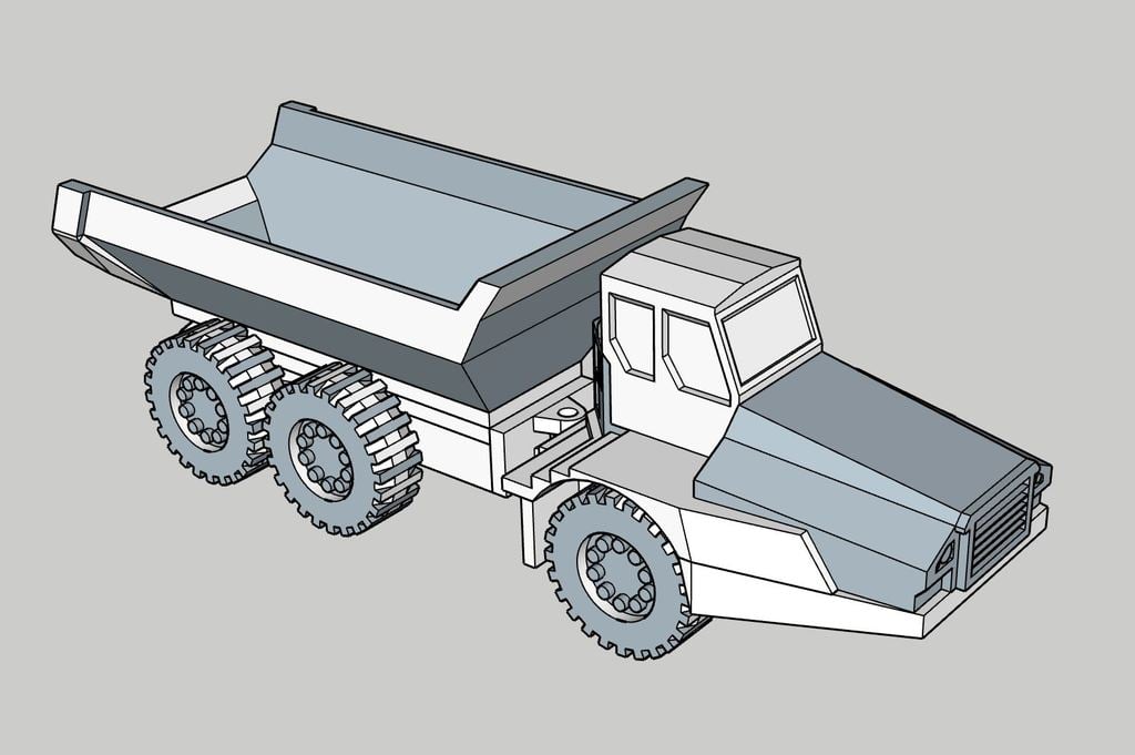 Articulated Truck (Scale 1:100)