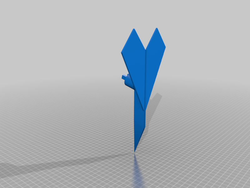 Paper Airplane Trophy Topper