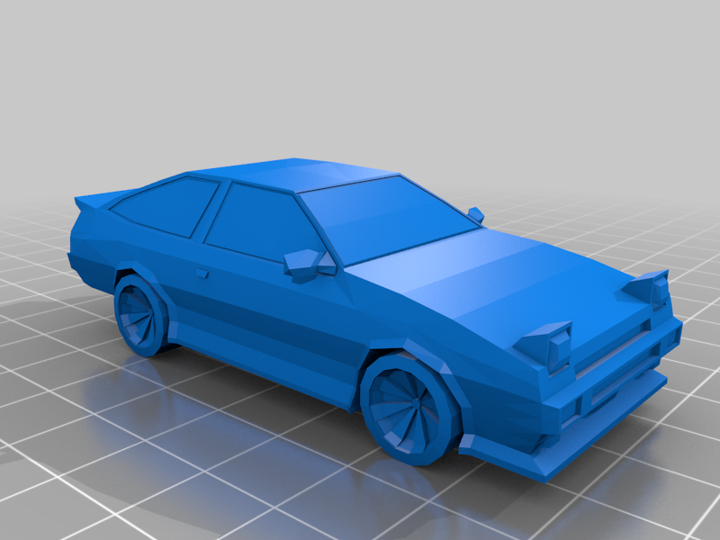 Low Poly AE86