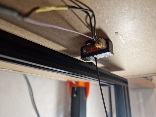 Filament optical runout sensor for ikea lack box