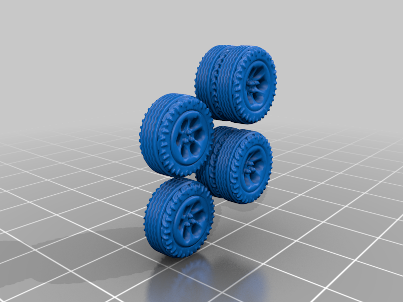 Wheels for Madmax and Gaslands Hotwheels cars