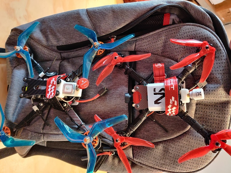 Drone Backpack Mount