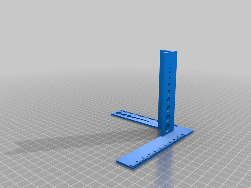 My Customized 3D Calibration Ruler
