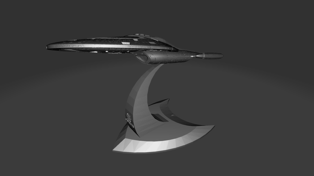 Star Trek USS Voyager (Scale 1:670) Hollow Version