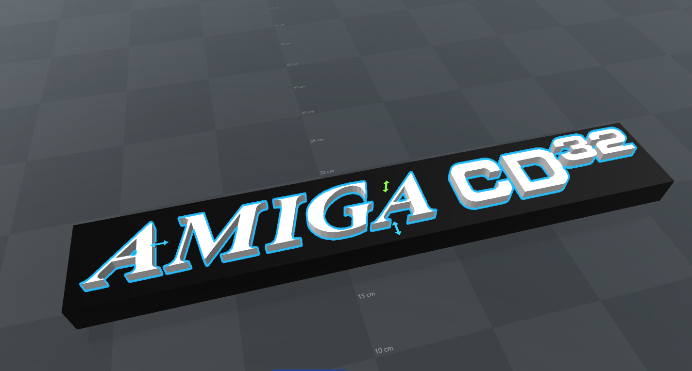 Logo Commodore Amiga CD 32
