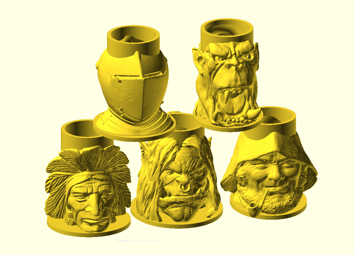 Pencil cup (pack 5-2)