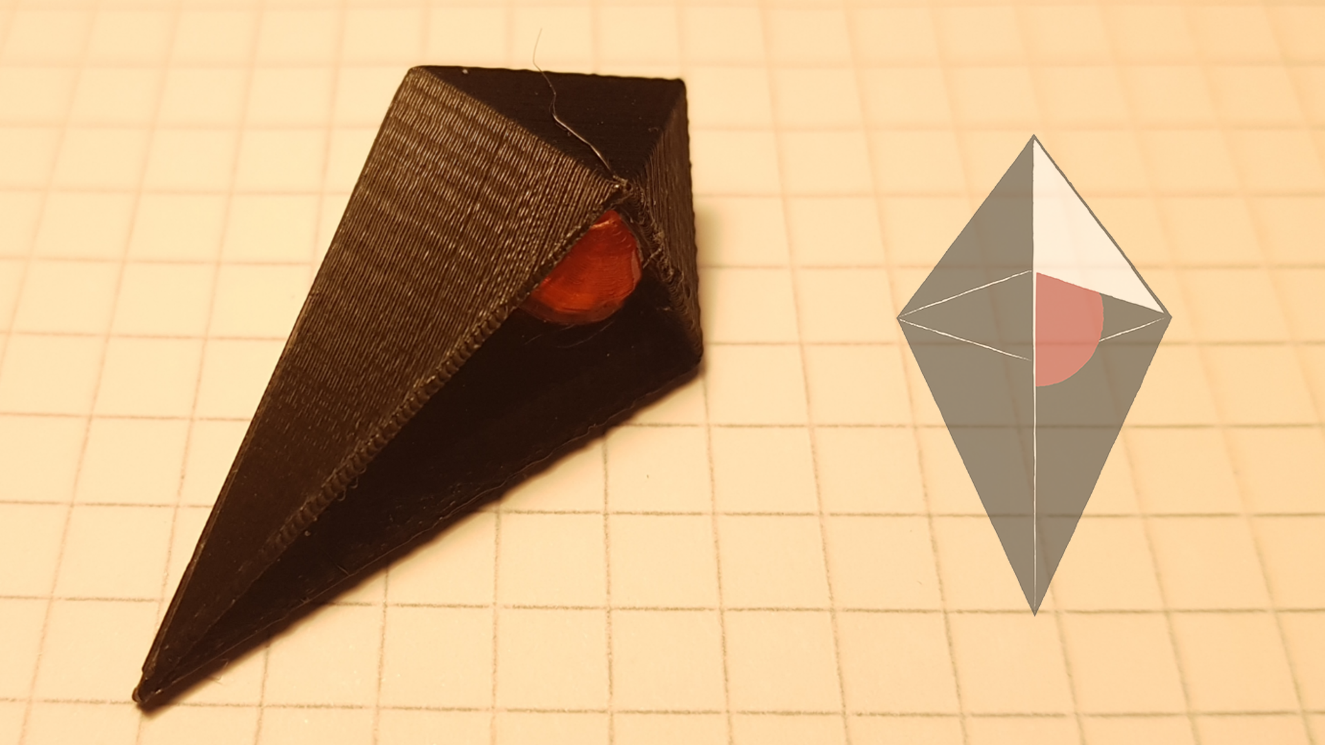 No Mans Sky - Atlas Stone Keychain