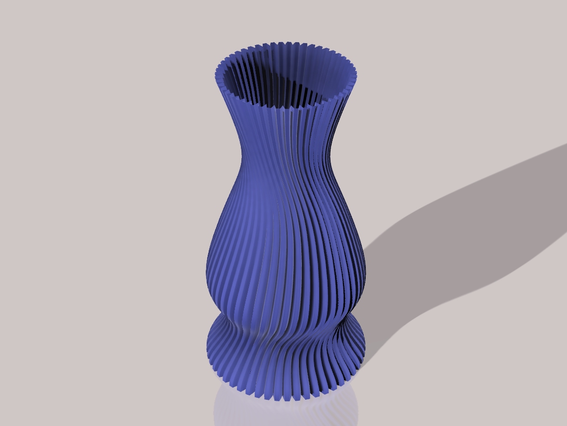 Square & Smooth Vase