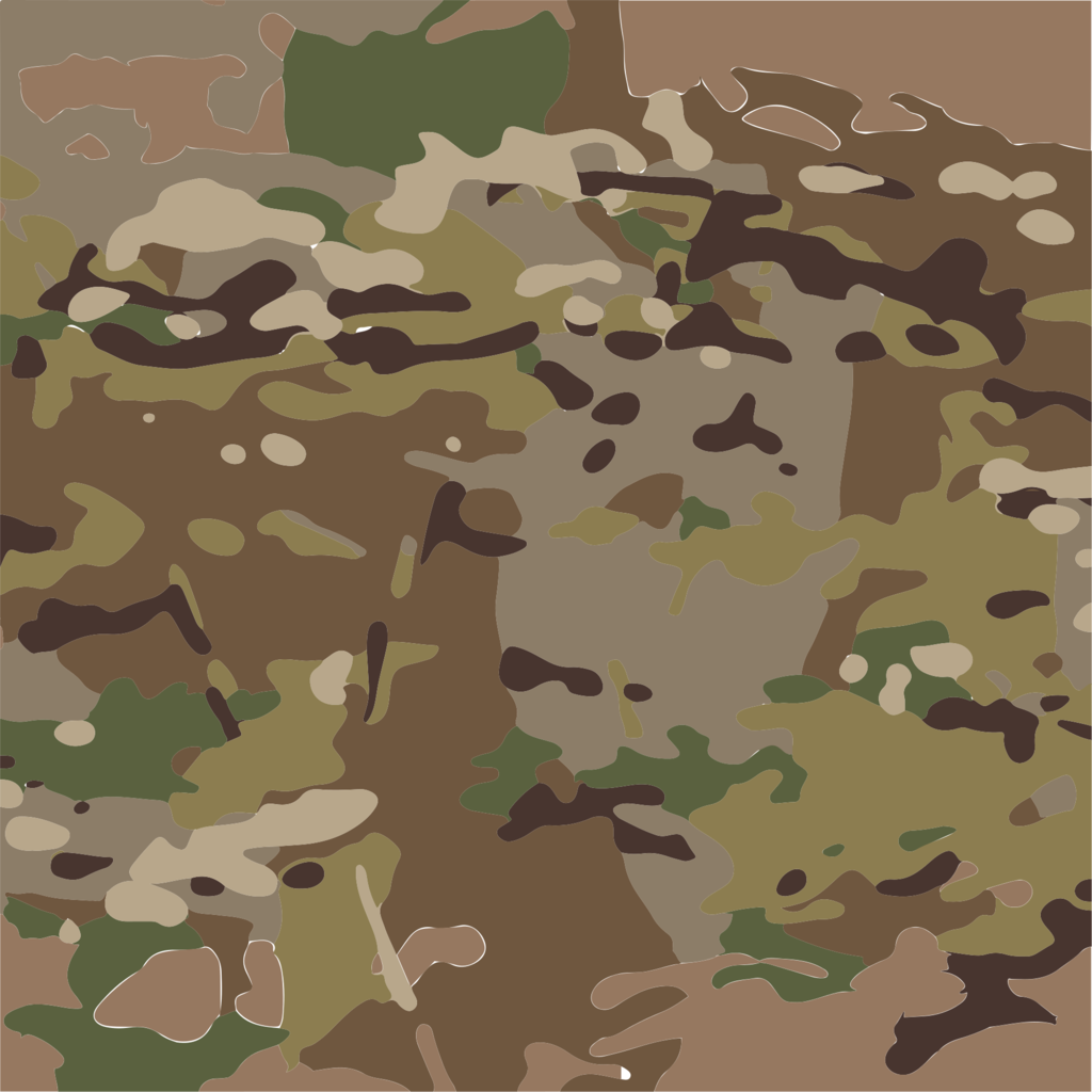 Camouflage Stencil Set