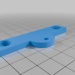 Mounting bracket for Hughes & Kettner Red Box 5 3D model
