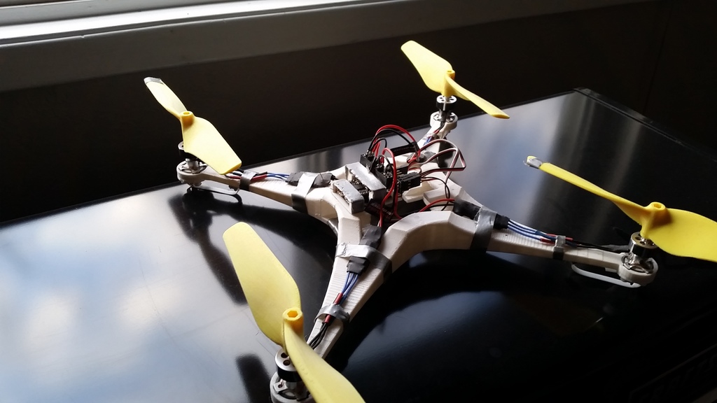 Fully printable drone frame