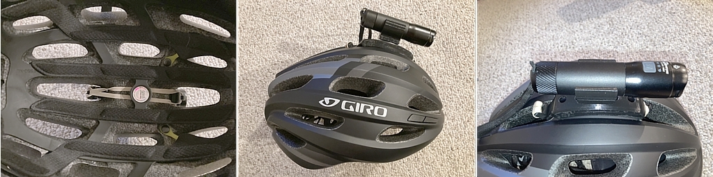 GIRO Register Mips 1/4-20 mount adapter for camera or flashlight