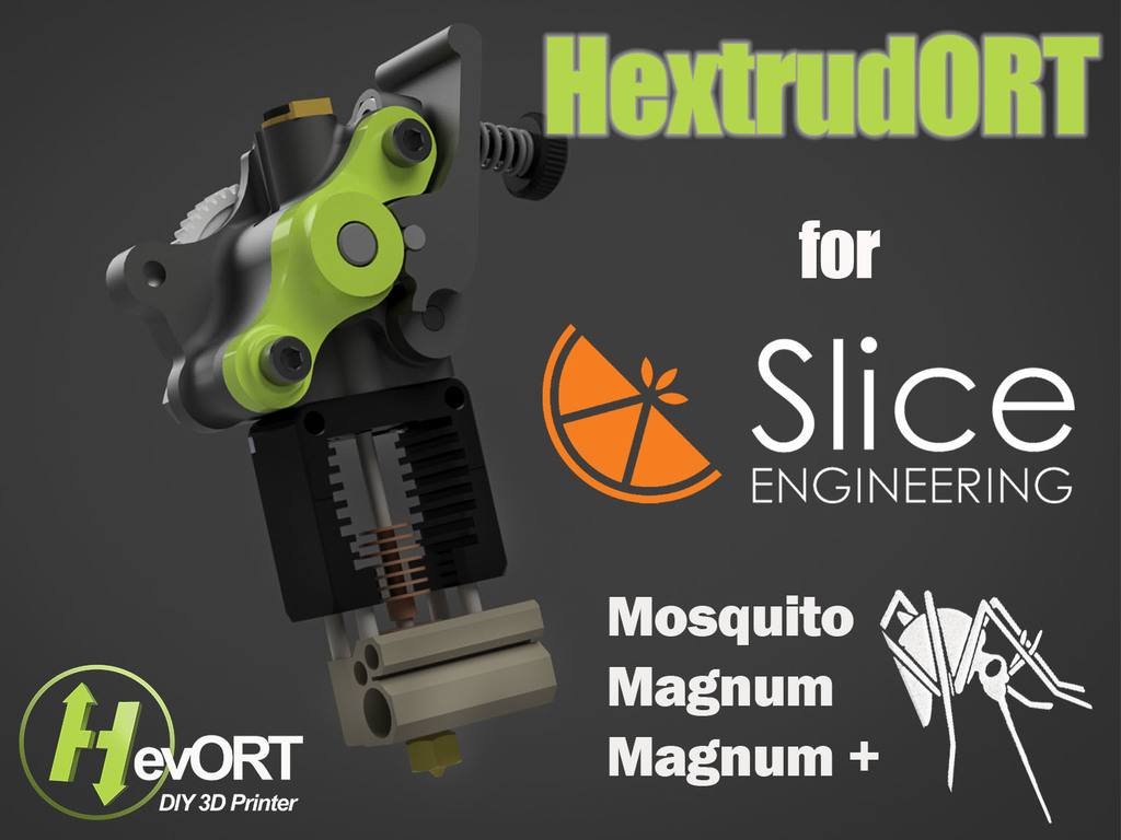 HextrudORT - Extruder for Mosquito HotEnd