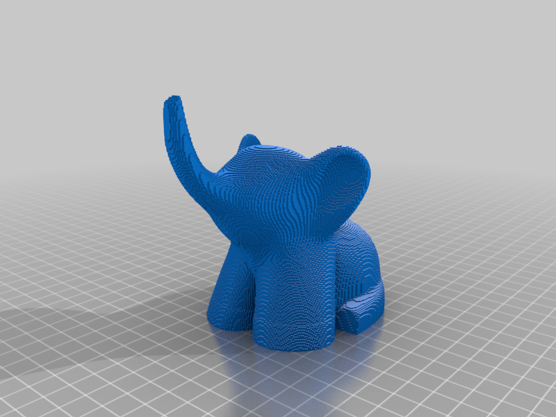 (3D Slash) Elephant