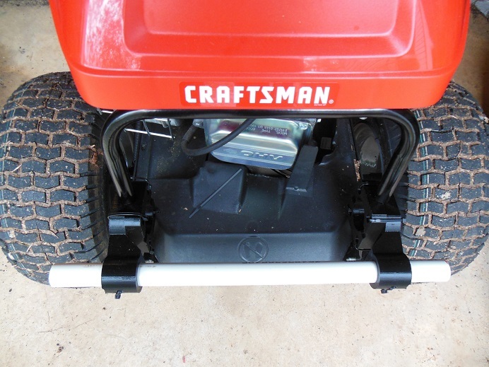 Tow Hitch Bar for a Craftsman R110 Rear Engine Riding Mower. by