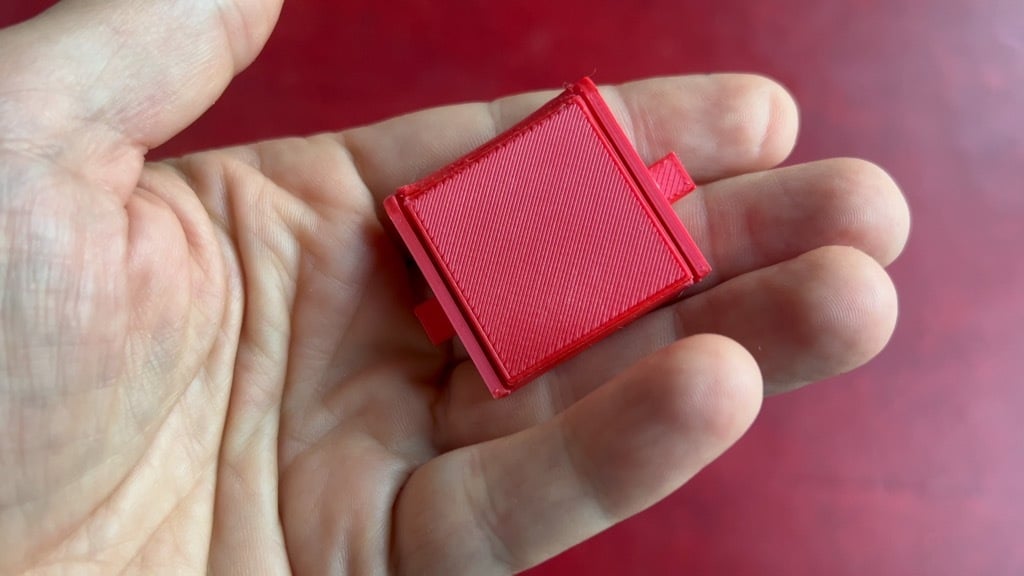 Mini MicroSD Card Case with ejector