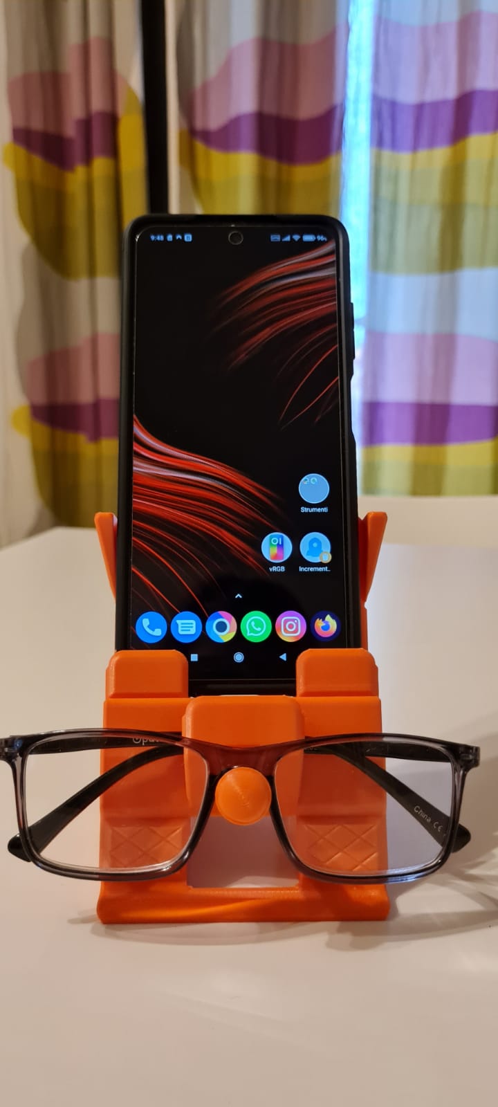 Poco X3 NFC Stand with eyeglasses holder