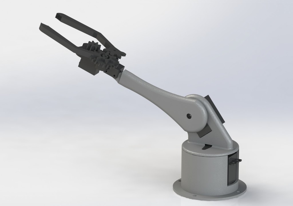 3-Axis Programmable Robot Arm